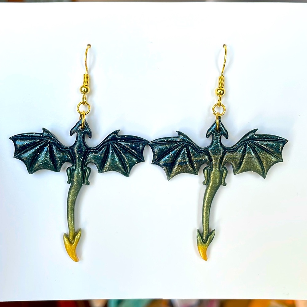 Dragon Earrings